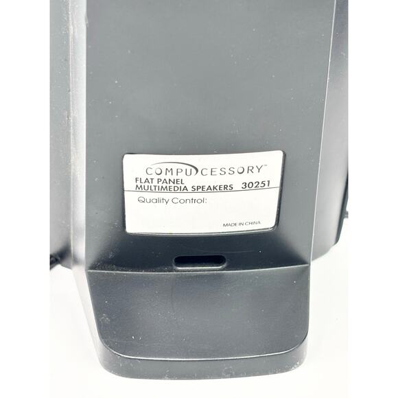 Compucessory USB Flat Panel Computer Speakers Model 30251 - Picture 6 of 9